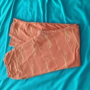 ❤️Coral LuLaRoe leggings